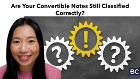 Featured Image for Convertible Notes Classification