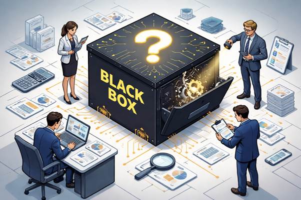 A group of people around a black box

AI-generated content may be incorrect.